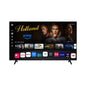 Smart Tech 55QH02K 55 Inch QLED 4K Smart TV - Whale OS UHD Television, HDR, WiFi, Bluetooth, DVB-T2/S2/C, 3 HDMI, 2 USB, Dolby Digital Plus