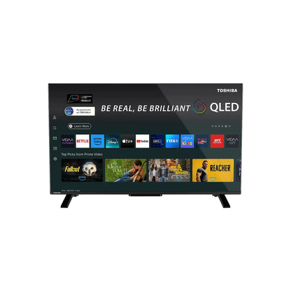 Toshiba 40" LED 1080p Smart TV VIDAA – 40QV2F63DA Quantum Dot TV, HDR10, WiFi, DVB-T2/S2/C, HDMI, USB