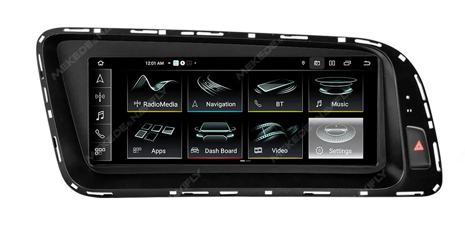 MEKEDE 8.8 "CarPlay Auto Android 14 Autoradio Radio Per Audi Q5 2010-2017 8 Core BT di Navigazione GPS DSP WIFI Lettori Multimediale