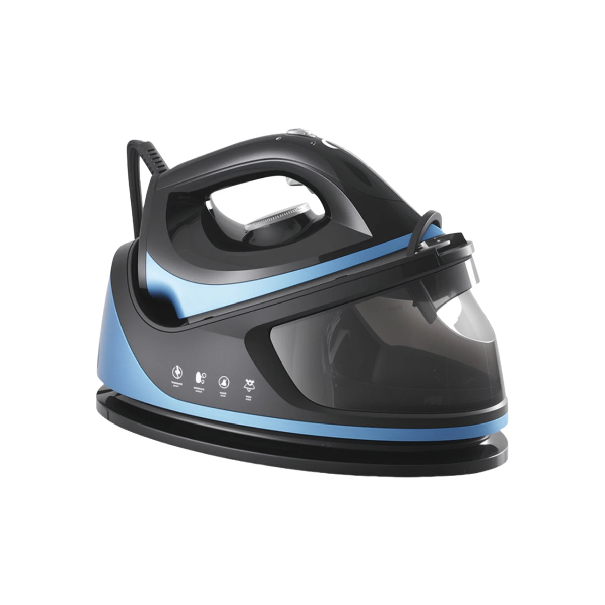 Ferro da Stiro Verticale e Portatile 2 in 1 da 2000W con Serbatoio Acqua da 1.1L, Rimuovi Pieghe Rapido, Anti-Goccia
