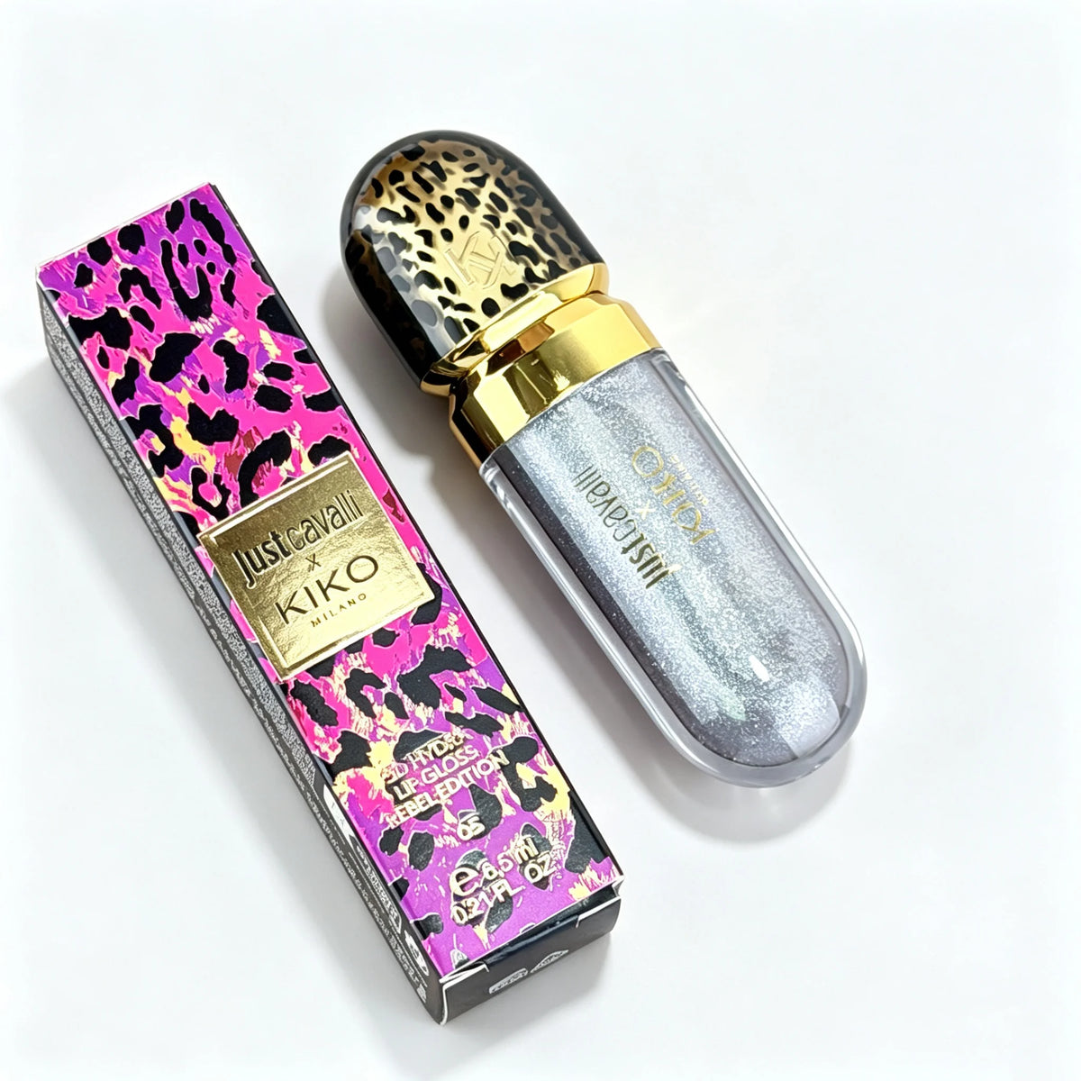 KIKO Milano Edizione Limitata 25° Anniversario Lucidalabbra 3D Hydra Viola, Smalto Labbra Volumizzante, Rossetto Trasparente Effetto Specchio, Non Sbiadisce, Maschera Labbra Naturale