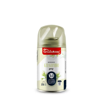Set 6 Ricariche Spray Deomatic da 250 ml per Profumatori Ambiente, Ricarica Universale Deodorante per Ambienti, Diffusore Profumo Intenso Ideale per Casa e Ufficio gusti assortiti