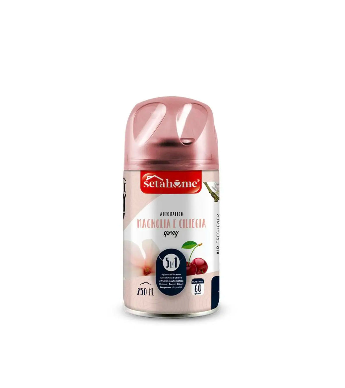Set 6 Ricariche Spray Deomatic da 250 ml per Profumatori Ambiente, Ricarica Universale Deodorante per Ambienti, Diffusore Profumo Intenso Ideale per Casa e Ufficio gusti assortiti