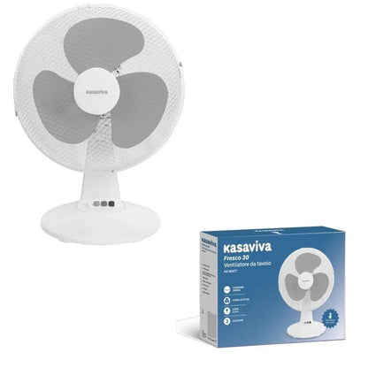 Ventilatore da Tavolo 40CM INN-502 con 3 Velocità, Inclinabile, Oscillazione Automatica, Griglia di Sicurezza, Potente 45W, Silenzioso ed Efficiente per Casa e Ufficio