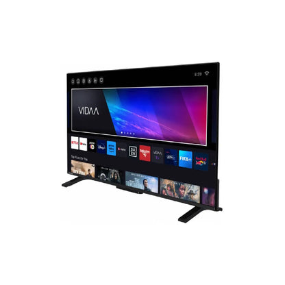 Toshiba 43QV2463DA 43 Inch QLED 4K Smart TV - Ultra HD VIDAA, Dolby Vision HDR, WiFi, Bluetooth, DVB-T2/C/S2, 3 HDMI, 2 USB, Dolby Audio, Onkyo