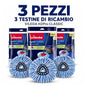 Confezione da 2, 3, 4 o 5 ricambi Vileda H2PrO Spin Mop, teste mocio in microfibra lavabili in lavatrice per pavimenti duri sigillati