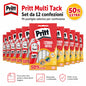 Confezione da 12 Pritt Instant Tack, gommini adesivi multiuso per pareti, poster, foto, decorazioni, scuola, ufficio e casa