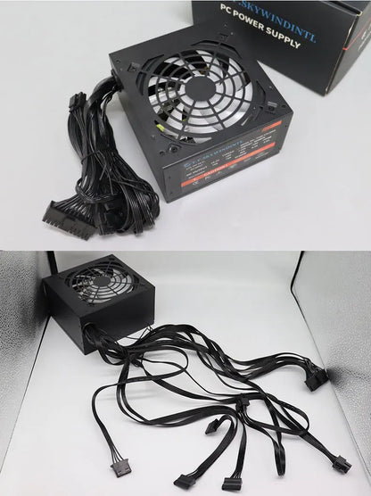 Fonte 500w PSU12V Alimentatori per PC Per Ufficio 500W 24pin ATX Alimentatore per computer PSU 500W Alimentazione per PC Gaming PC Gamer Sorgente Gioco