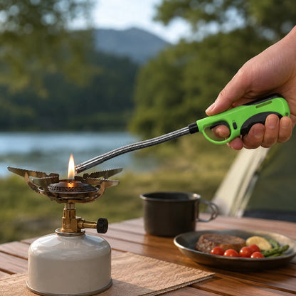 Confezione da 20 accendigas Rocket Barney, accenditori multiuso dal design semplice e moderno per cucina, fornelli, candele, barbecue e uso quotidiano