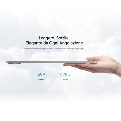 HONOR Pad X8b, tablet versione UE, batteria da 10.100 mAh, display HONOR Eye Comfort FullView da 11 pollici, chipset Snapdragon a 6 nm, struttura in metallo resistente, tablet Android