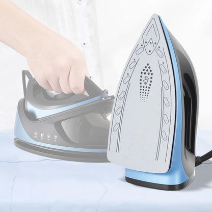 Ferro da Stiro Verticale e Portatile 2 in 1 da 2000W con Serbatoio Acqua da 1.1L, Rimuovi Pieghe Rapido, Anti-Goccia