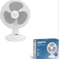 Ventilatore da Tavolo 40CM INN-502 con 3 Velocità, Inclinabile, Oscillazione Automatica, Griglia di Sicurezza, Potente 45W, Silenzioso ed Efficiente per Casa e Ufficio