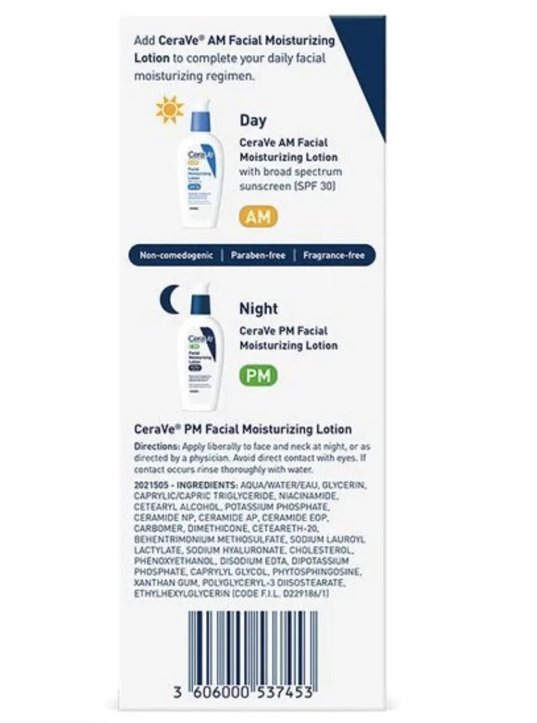 CERAVE - PM LOTTO DI IDRATANTE FACIALE 89 ML