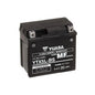 Batteria per moto YUASA YTX5L-BS 
 12V 4.2Ah 80Amp. AGM .. 
 Gamma YTX ®   e YT ad alte prestazioni e senza manutenzione. 
 Misure: 
 Lunghezza 	 115 mm 
 Larghezza 	 72 mm 
 Altezza 	 107 mm