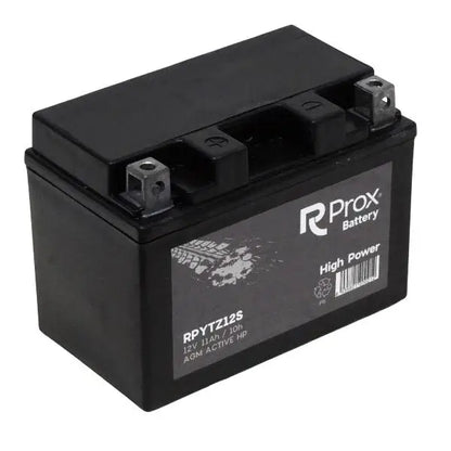 YTZ14S AGM Batteria per Moto ad Alta Potenza 12V 11,2Ah 230Amp. Massima Potenza di Avviamento. Batteria RC Prox Prodotta in Europa.