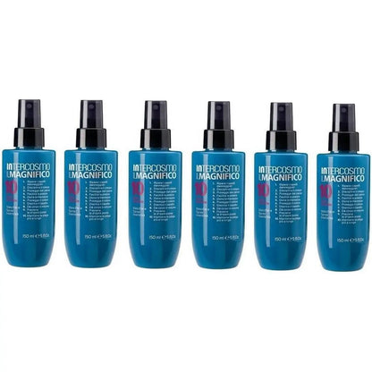 Intercosmo Il Magnifico 10 – Maschera Spray Leave-in per Tutti i Tipi di Capelli CONFEZIONE RISPARMIO 6 Unità