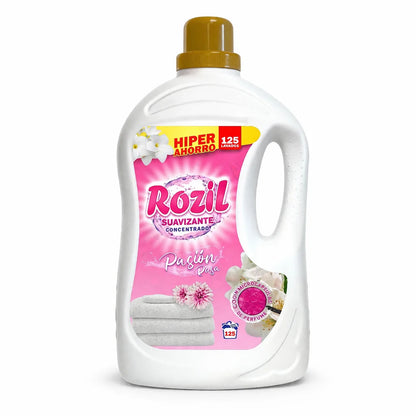 Rozil Ammorbidente Rosa 125 Dosi + Confezione da 2 Sacchetti per Lavatrice - KARAWAN