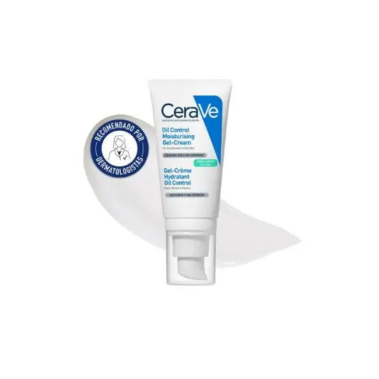 CeraVe Oil Control Gel-Crema Idratante 52 ml - Lozione Viso Opacizzante per Pelle Mista a Grassa con 3 Ceramidi Essenziali