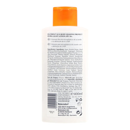 Eucerin Lozione solare extra leggera Spf50 400 ml