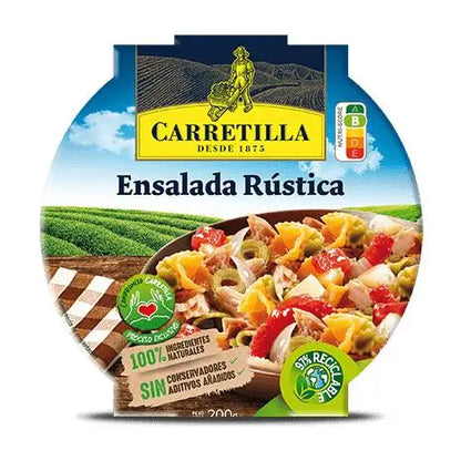 Freccia per insalata rustica 8 unità da 200 gr (ingredienti naturali al 100%, senza conservanti e senza additivi aggiunti)