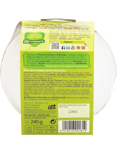 Macchina per insalata di riso con bastoncini di mare 240gr 8 UNS