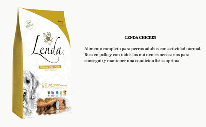 Lenda Chicken – Cibo naturale per cani – Con pollo e tacchino