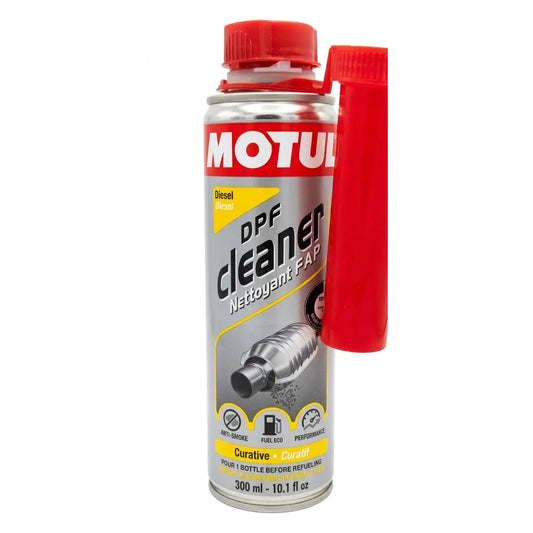 MOTUL DPF CLEANER DIESEL Additivo detergente per DPF diesel da aggiungere al carburante diesel Contenitore da 300 ml