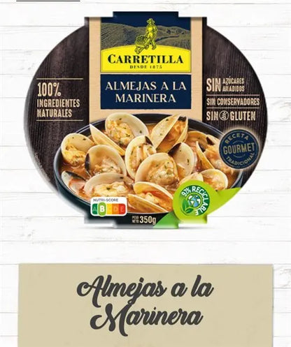 TRUCK Marinaio Clams 7 Unità 350 GR Senza Glutine Ingredienti naturali al 100% Senza conservanti Senza zuccheri aggiunti