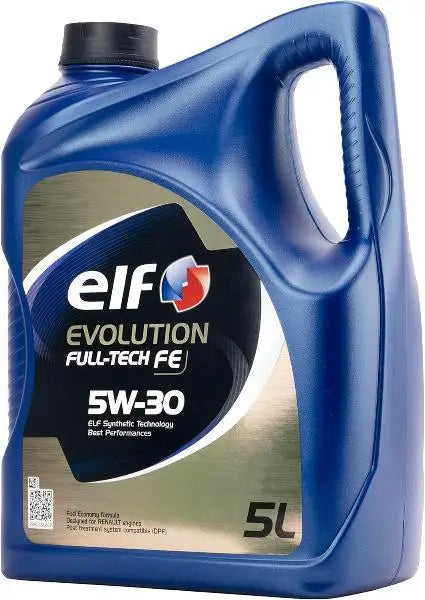 ELF 5W30 FULLTECH FE Lubrificante per Motore 5 Litri.