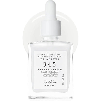 Dr. Althea - Siero Viso 345 con Acido Ialuronico e Niacinamide per Idratazione Profonda e Rigenerazione Cellulare, Texture Leggera e Non Grassa