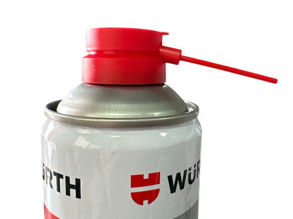 Grassa Liquida Universale HHS 2000 ST 500ml Würth - Lubrificante Adesivo, Olio Sintetico, Alta Adesione - Resistente ad alte pressioni e temperature - Lubrifica, protegge e previene la corrosione, privo di siliconi, resine e
