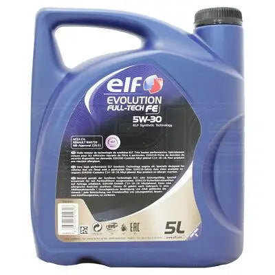 ELF EVOLUTION FULL TECH FE 5W-30 Olio Motore 5 Litri