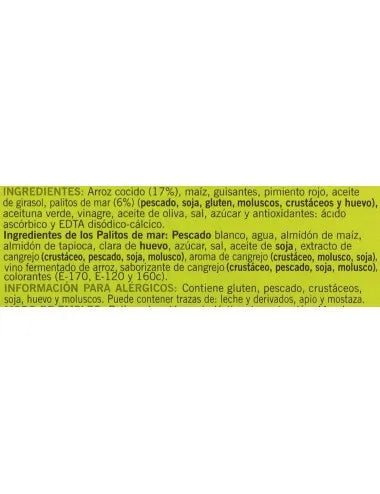 Macchina per insalata di riso con bastoncini di mare 240gr 8 UNS