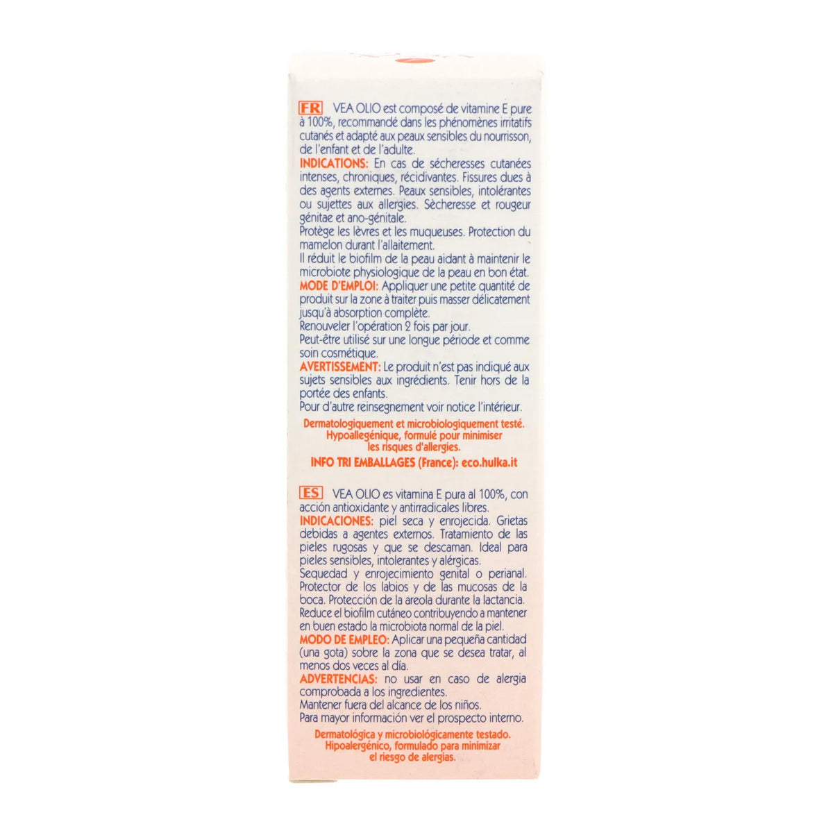 Vea Olio Olio Emolliente alla Vitamina E 20 ml