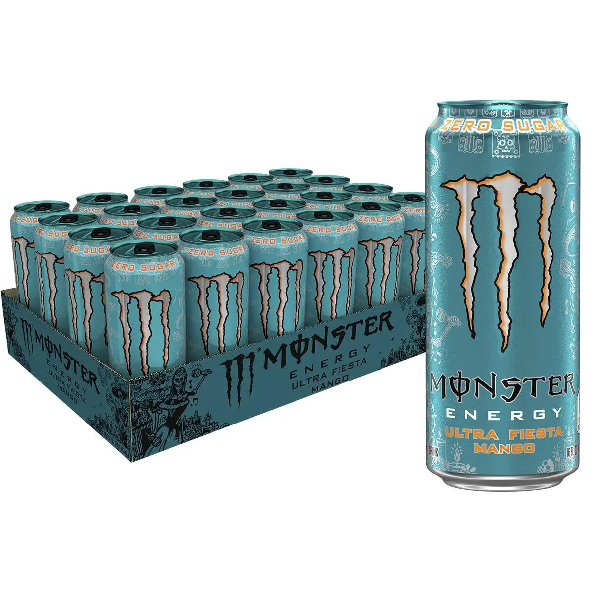 Monster Energy originale di Spagna, tanti modelli, bevanda energetica gusto nazionale, alta qualità, 8 o 24 lattine (verde, blu, bianco, UltraFiesta, Mango, Bad Apple, Assault Gold, Lewis Hamilton, Ultra Paradise). Visita il