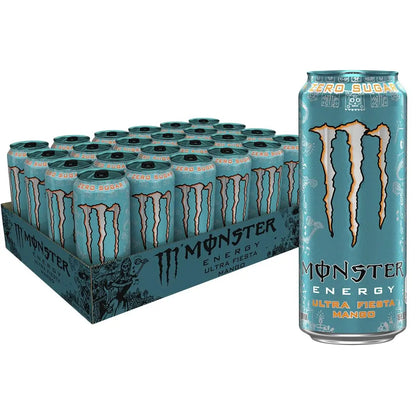 Monster Energy originale di Spagna, tanti modelli, bevanda energetica gusto nazionale, alta qualità, 8 o 24 lattine (verde, blu, bianco, UltraFiesta, Mango, Bad Apple, Assault Gold, Lewis Hamilton, Ultra Paradise). Visita il