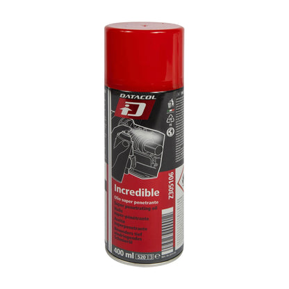 Incredibile Spray Penetrante Professionale DATACOL 400ml – Lubrificante per Viti Arrugginite e Parti Bloccate - 5 in 1