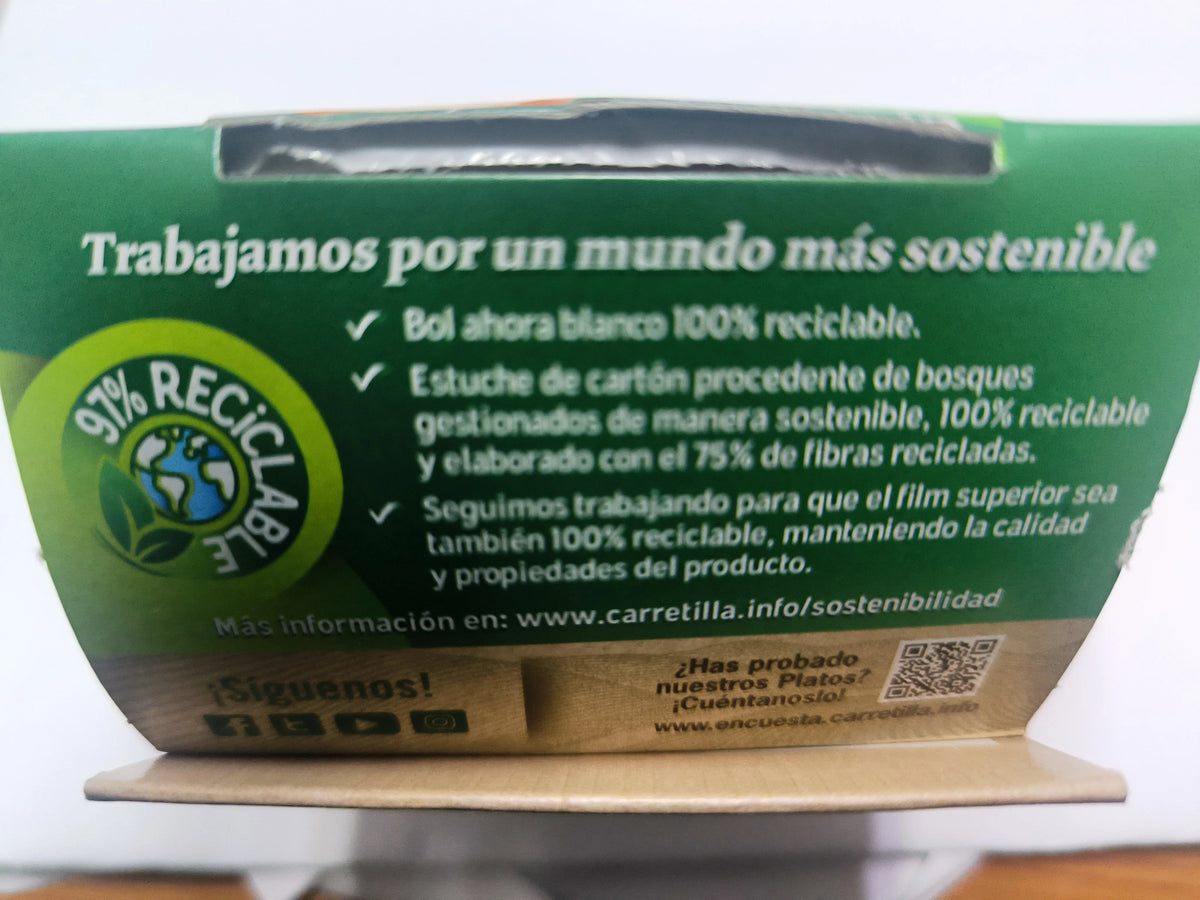 Freccia per verdure e panna 7 unità da 350 GR, piatti pronti in 1 minuto, con ingredienti naturali e senza aggiunta di conservanti, non necessita di freddo per la conservazione, contenitore per microonde.