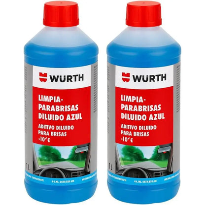 PULITORE PER FINESTRE da 1 litro con PROTEZIONE ANTI-CREZZATURA FINO A -10 ° C Würth