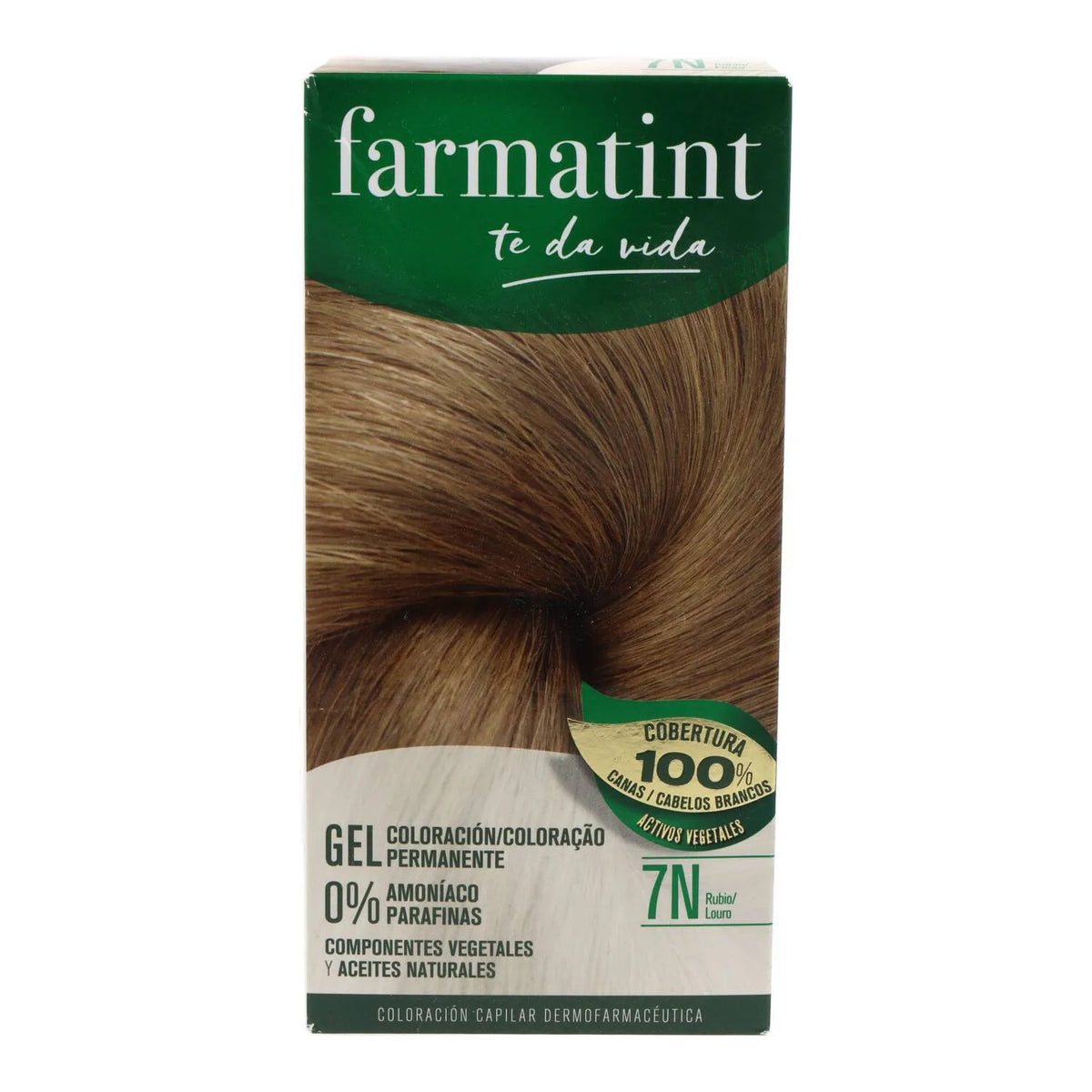 Farmatint Gel Dye Colore Permanente 135ml 7N Biondo