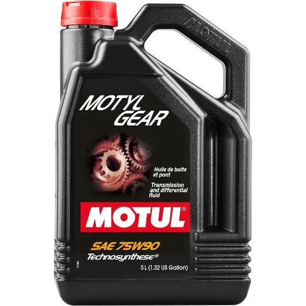 MOTUL MOTYLGEAR 75W-90 
 Lubrificante per cambio e differenziale 
 Tecnosintesi ® 
 Contenitore da 1 litro.
