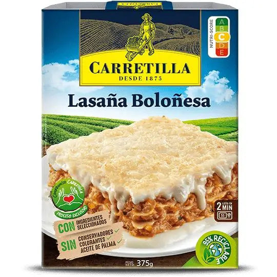 TRUCK Lasaña Bolognese 10 unità da 375 G - Piatti pronti - Senza conservanti, Senza coloranti