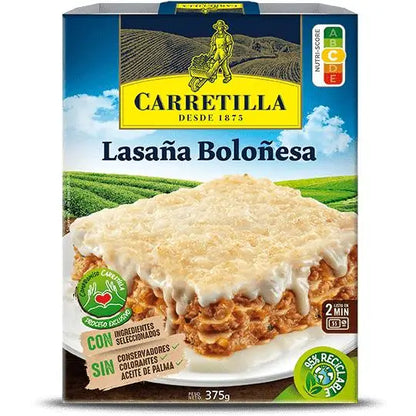 TRUCK Lasaña Bolognese 10 unità da 375 G - Piatti pronti - Senza conservanti, Senza coloranti