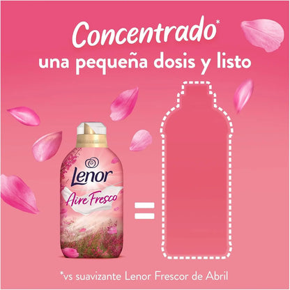Lenor Freschezza Alpina o Freschezza Fiori Selvatici Resistente all'Essiccazione in Ambienti Umidi o Sole Intenso 8x700ml