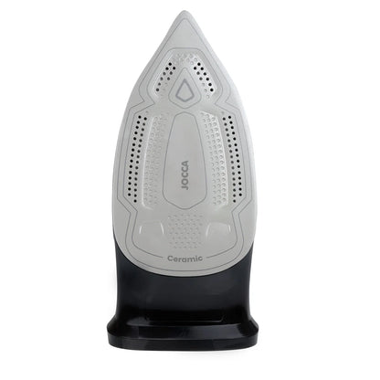Ferro da stiro a vapore Jocca 2600W con piastra in ceramica, potente getto di vapore e sistema anticalcare per una stiratura rapida