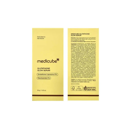 Medicube Glutathione Glow Serum 30 ml | Siero illuminante con glutatione e niacinamide per un tono più uniforme e una pelle con effetto “glow”