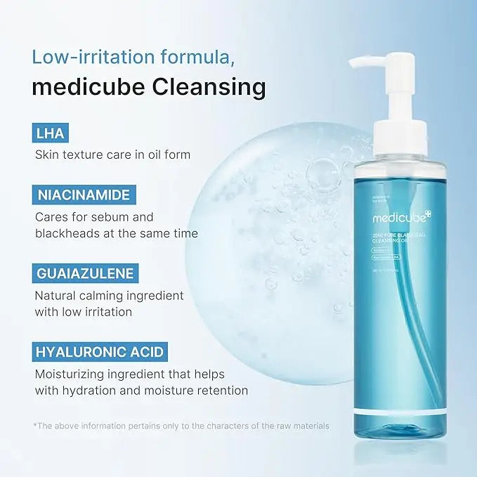 Medicube - Zero Foam Cleanser gel detergente dalla texture cremosa elimina le impurità senza seccare la pelle