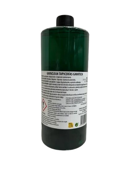 Detergente concentrato da 1 litro per macchina per la pulizia dei rivestimenti GAVATECH VC15