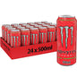 Monster Energy originale di Spagna, tanti modelli, bevanda energetica gusto nazionale, alta qualità, 8 o 24 lattine (verde, blu, bianco, UltraFiesta, Mango, Bad Apple, Assault Gold, Lewis Hamilton, Ultra Paradise). Visita il