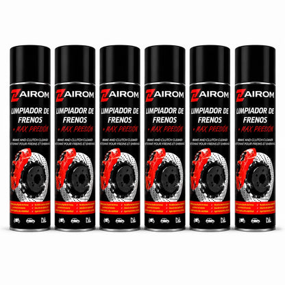 Spray Pulitore Freni 500 ml, Pulisce Freni e Frizione, Asciugatura Rapida Senza Residui, Sgrassatore di Alta Qualità per Auto e Moto - Zairom